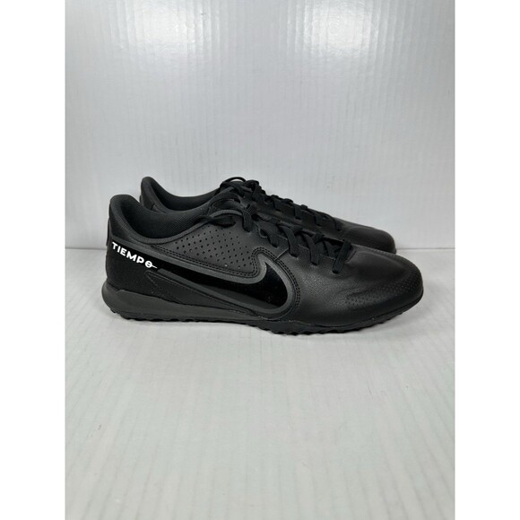 Size 8.5 Nike Tiempo Legend 9 Academy TF Siren Black Mens DA1191-001 NEW